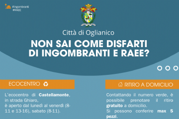 raccolta ingombranti - 6 aprile 2024