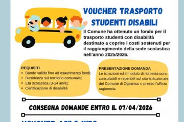 Voucher asilo nido e trasporto studenti con disabilità
